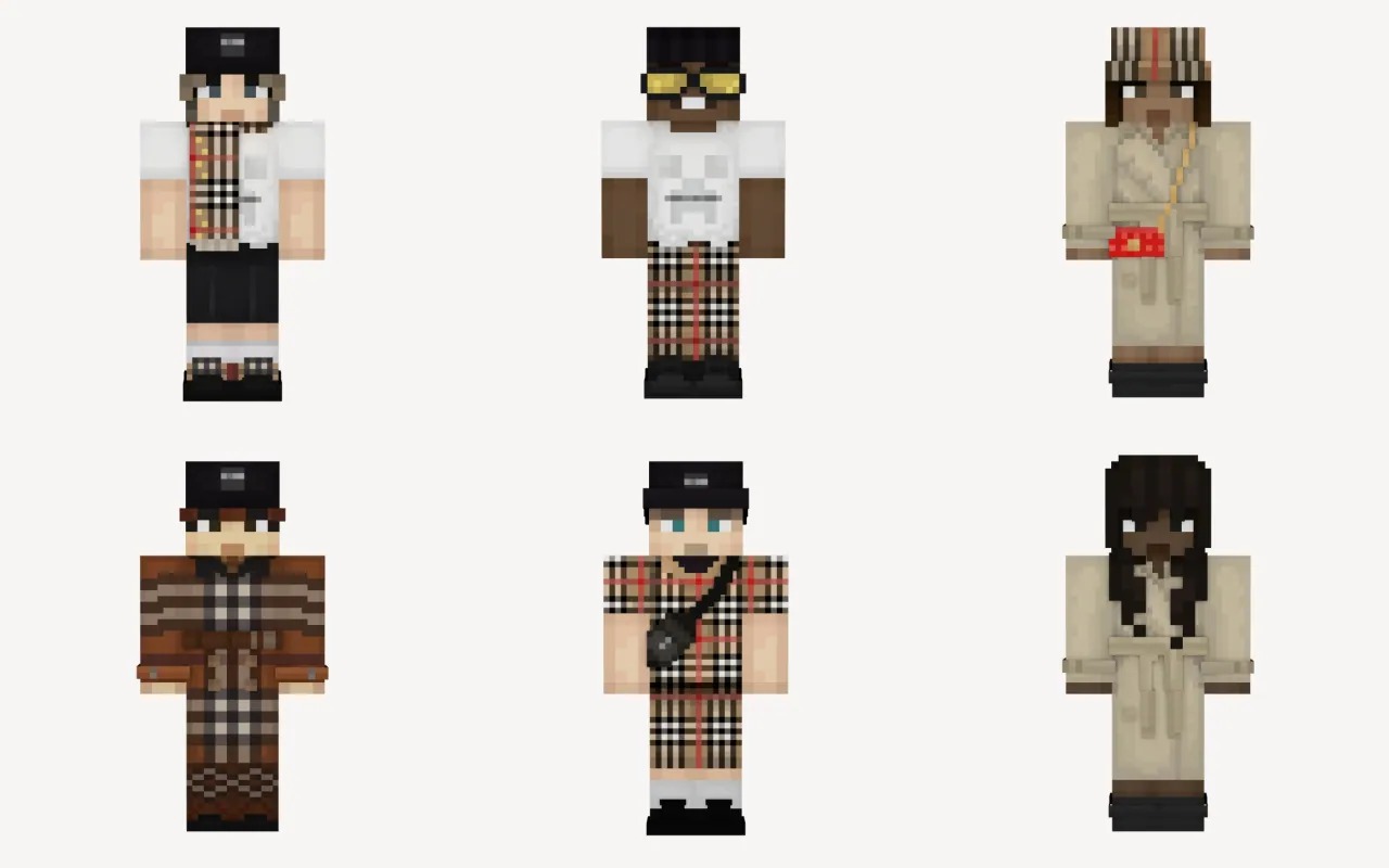 MinecraftxBurberry_DLC_skins_group2.jpg