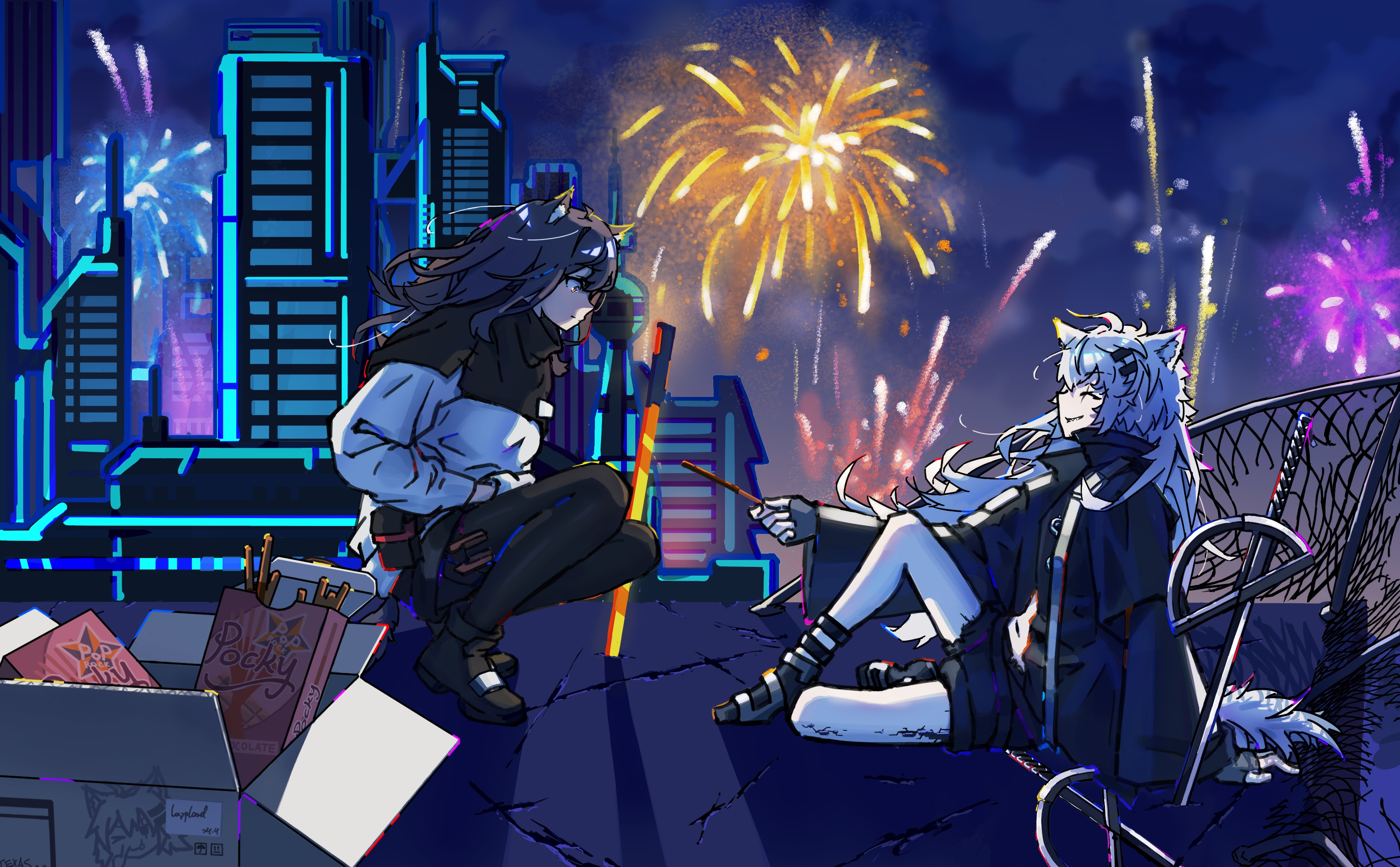 テキサス　ラップランド　【アークナイツ】.jpg
